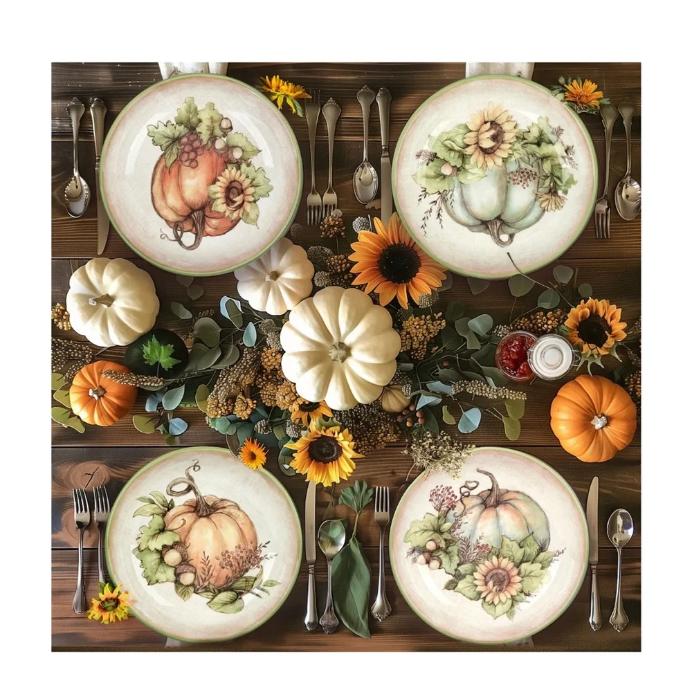 Certified International‎ Autumn Breeze 4 pc Soup Bowl Set